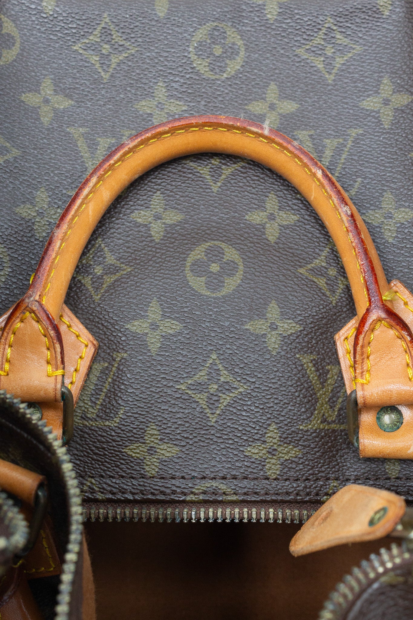 Louis Vuitton Speedy 35 Monogram Canvas Handbag