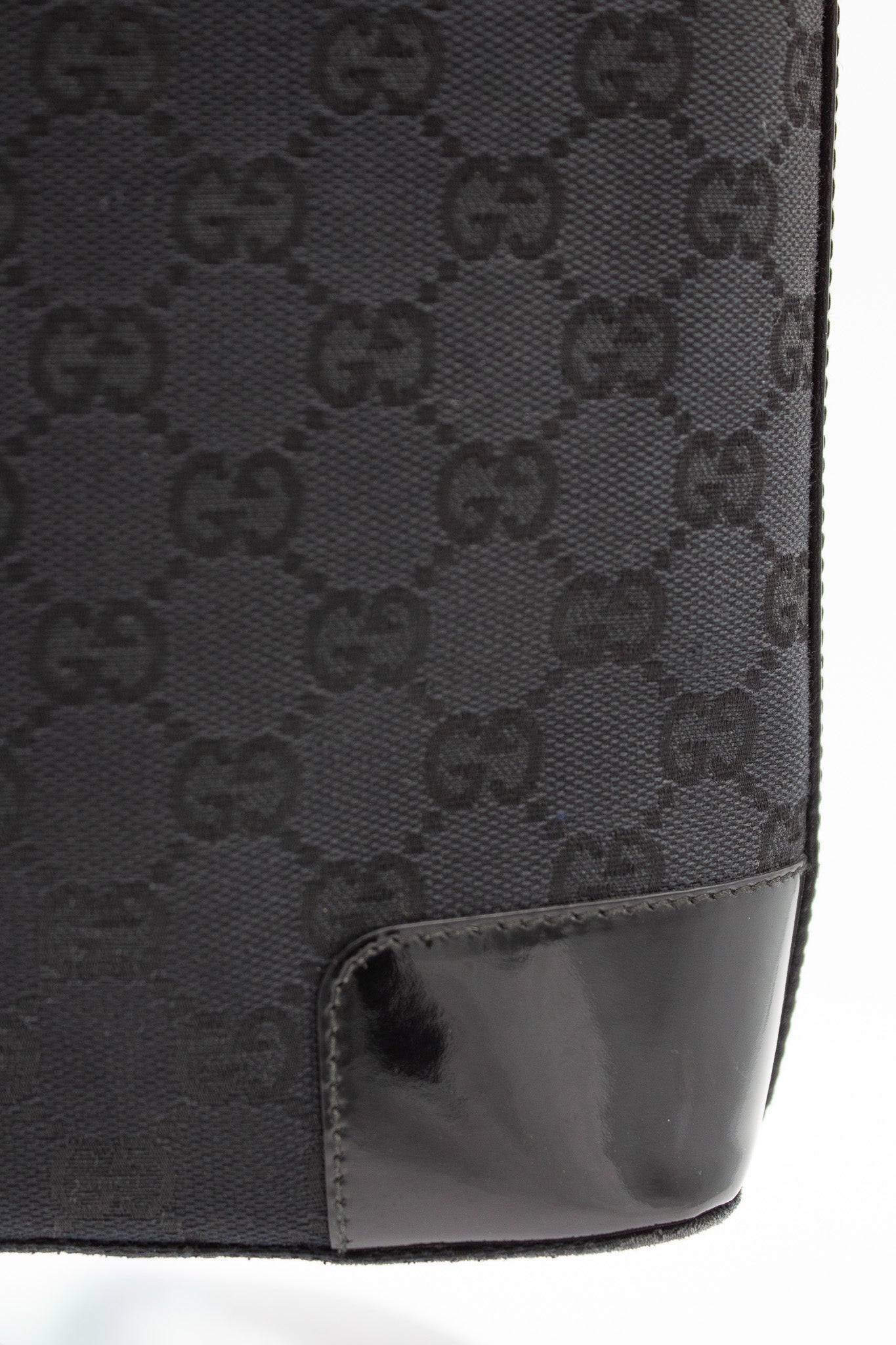 Gucci GG Canvas Black Shoulder Bag