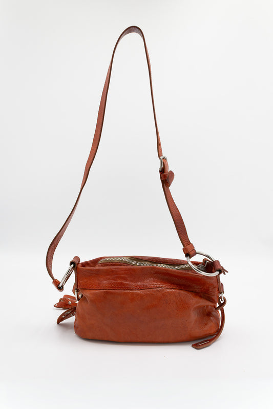 Miu Miu Orange Leather Bag