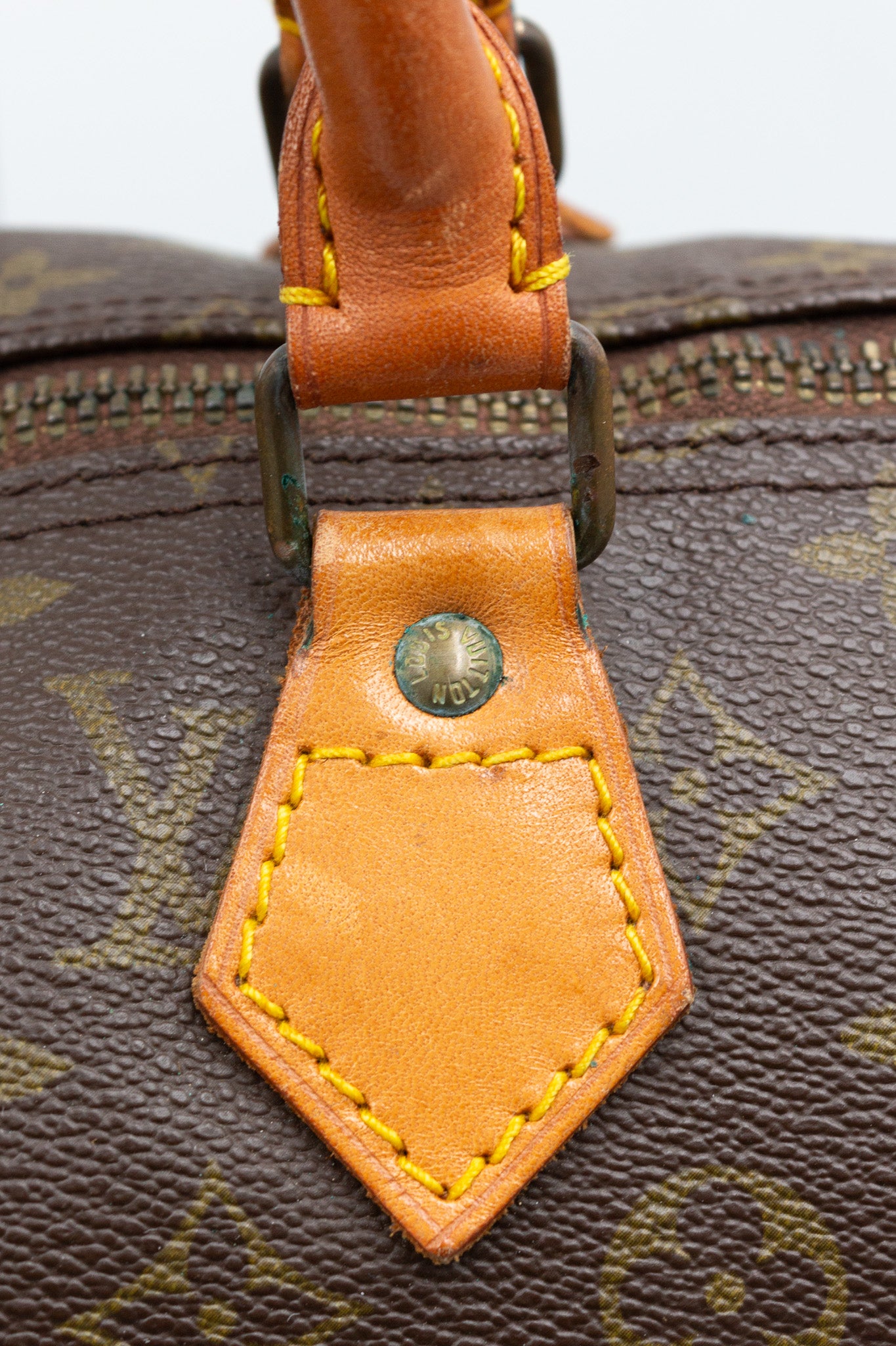 Louis Vuitton Speedy 35 Monogram Canvas Handbag