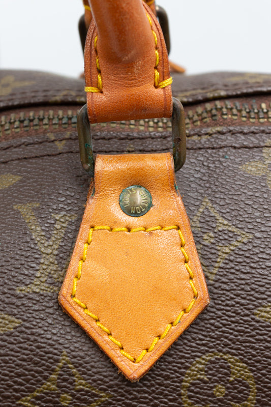 Louis Vuitton Speedy 35 Monogram Canvas Handbag