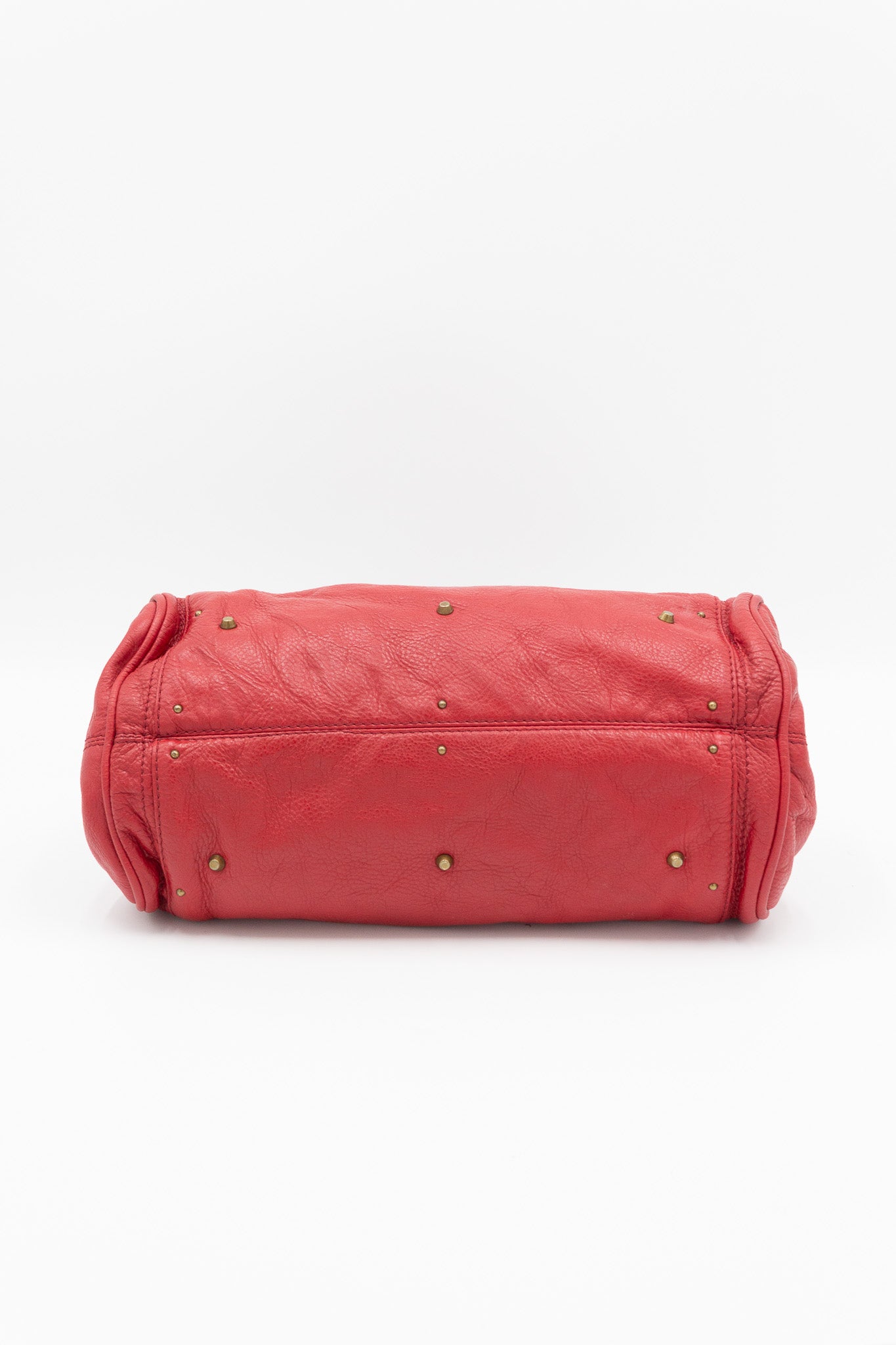 Chloé Paddington Medium in Red Leather