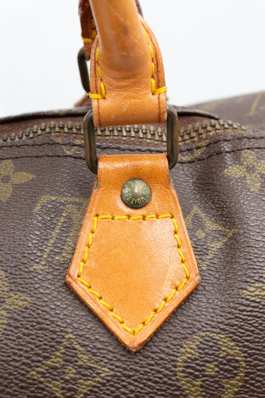 Louis Vuitton Speedy 35 Monogram Canvas Handbag