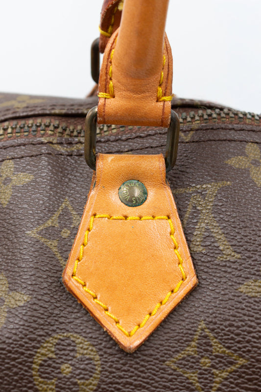 Louis Vuitton Speedy 35 Monogram Canvas Handbag