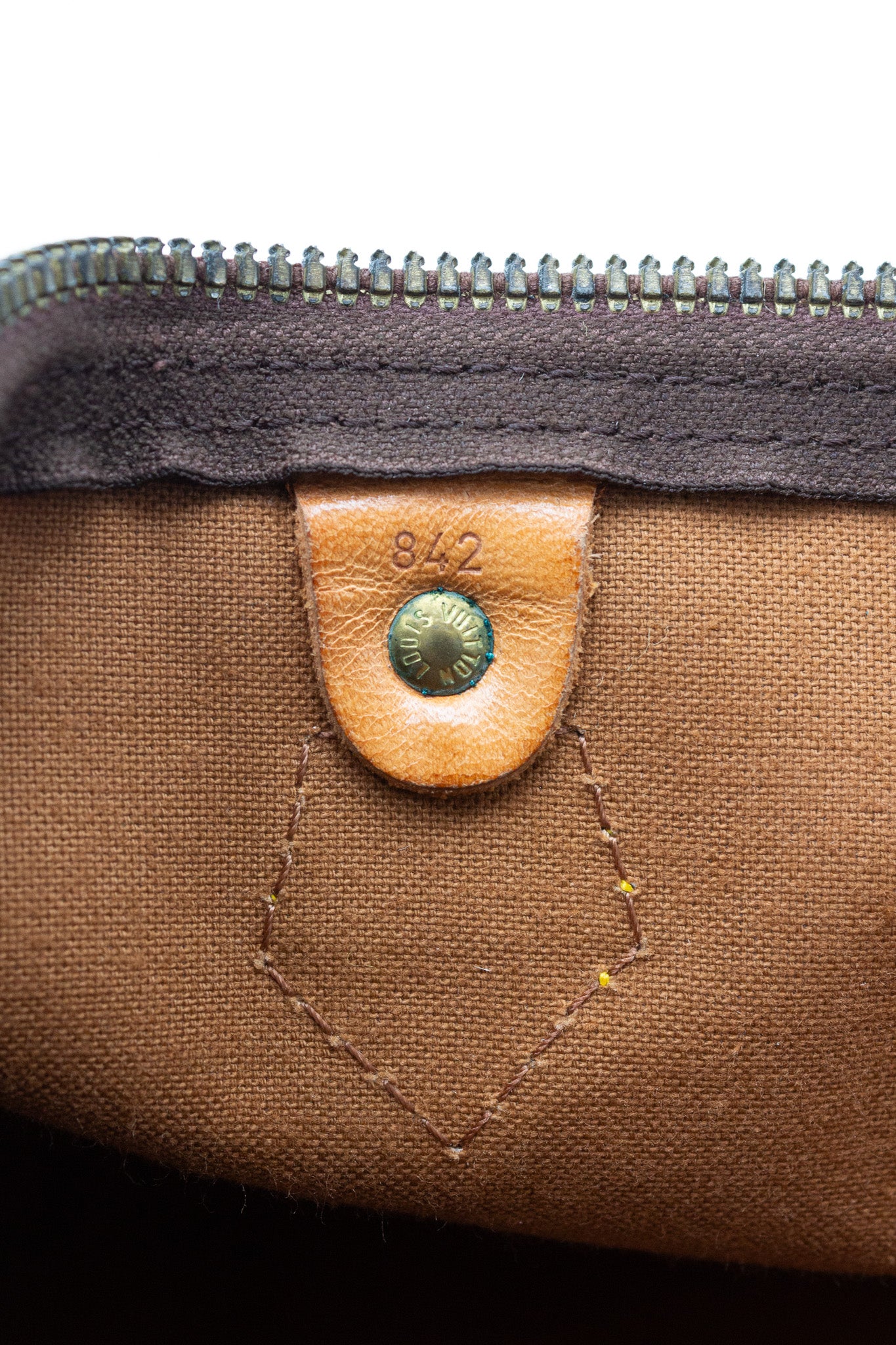 Louis Vuitton Speedy 35 Monogram Canvas Handbag