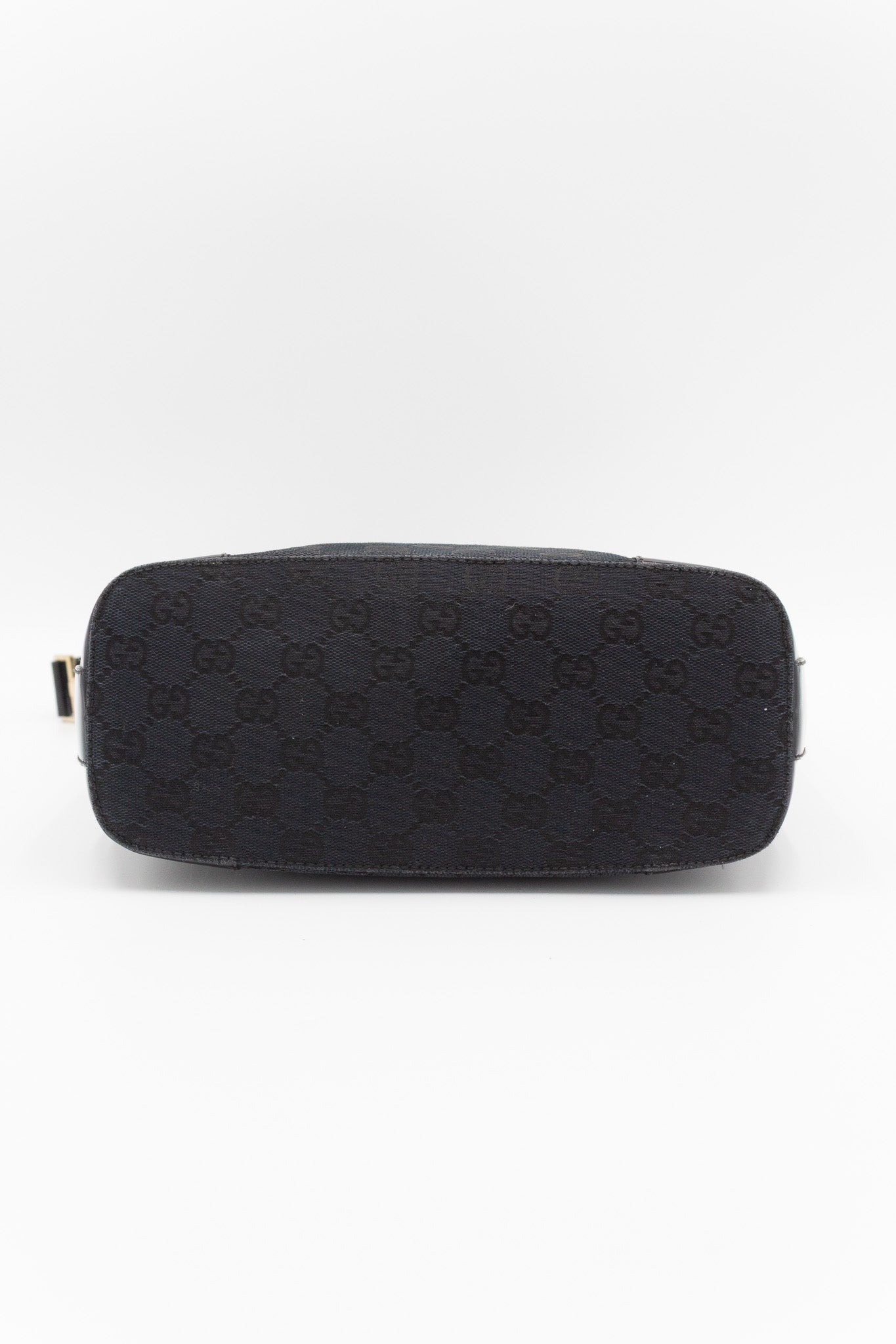 Gucci GG Canvas Black Shoulder Bag