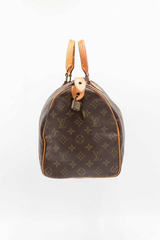 Louis Vuitton Speedy 35 Monogram Canvas Handbag