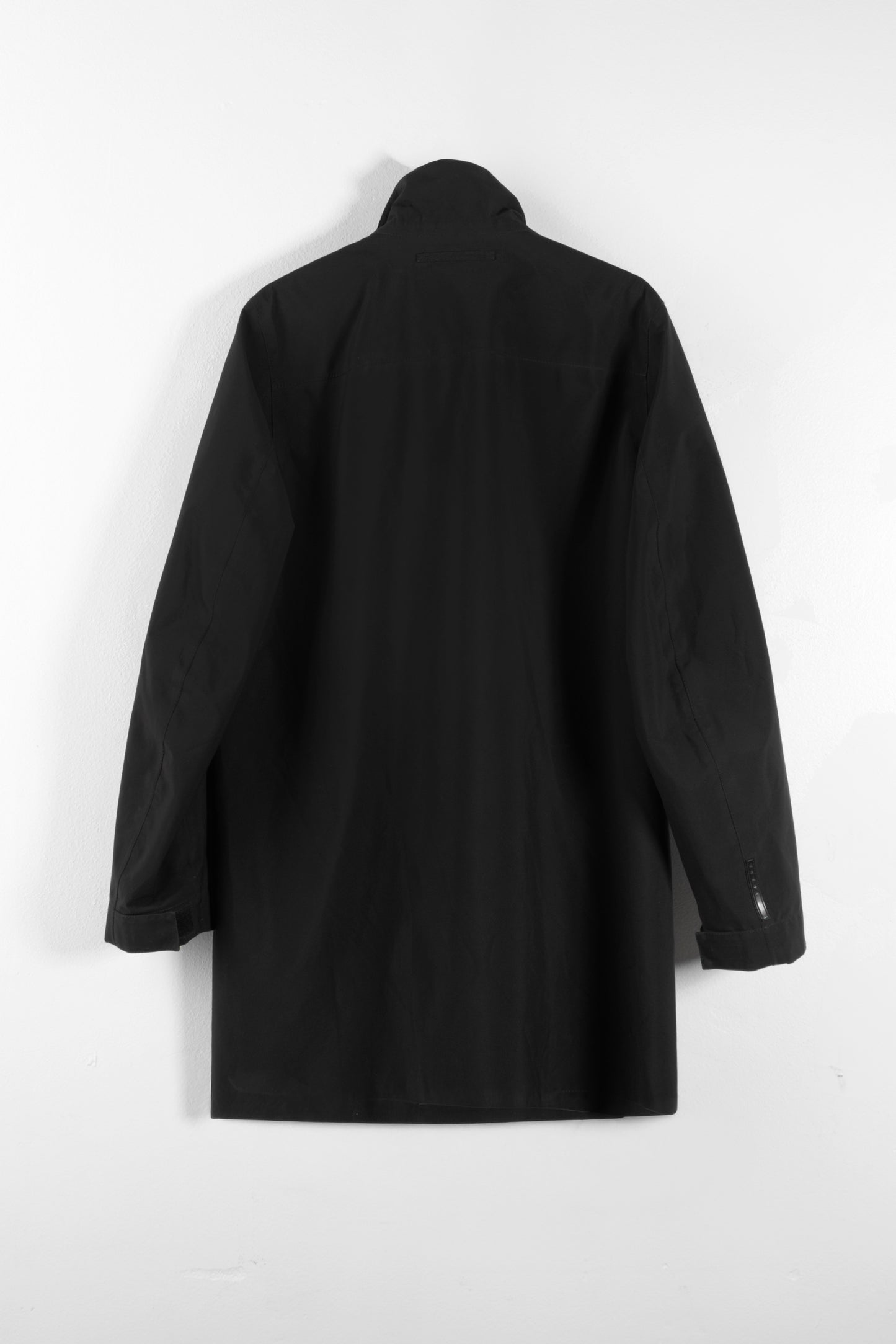 Spolverino Prada in nylon nero da uomo