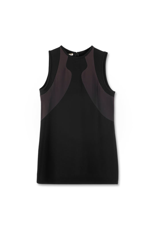 Women's Miu Miu Black Brown Mini Dress