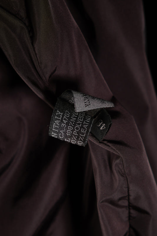 Cappotto in nylon Prada da donna