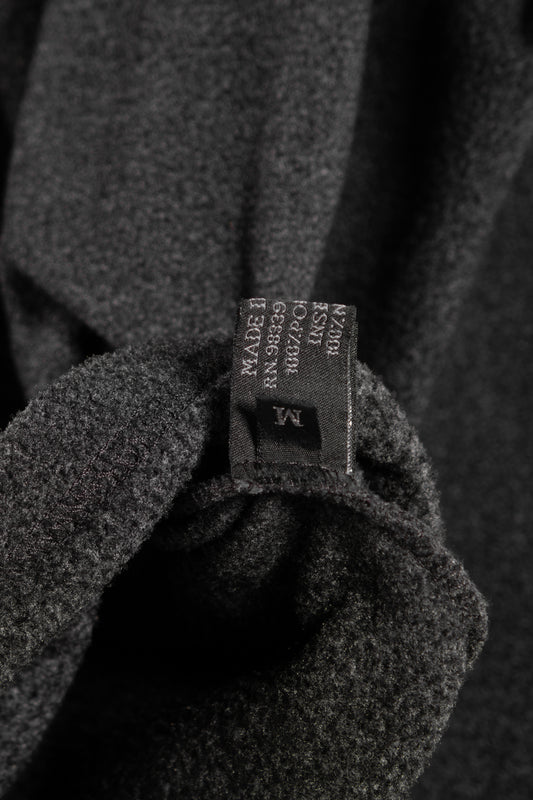 Felpa con cappuccio grigio scuro Prada Linea Rossa da uomo