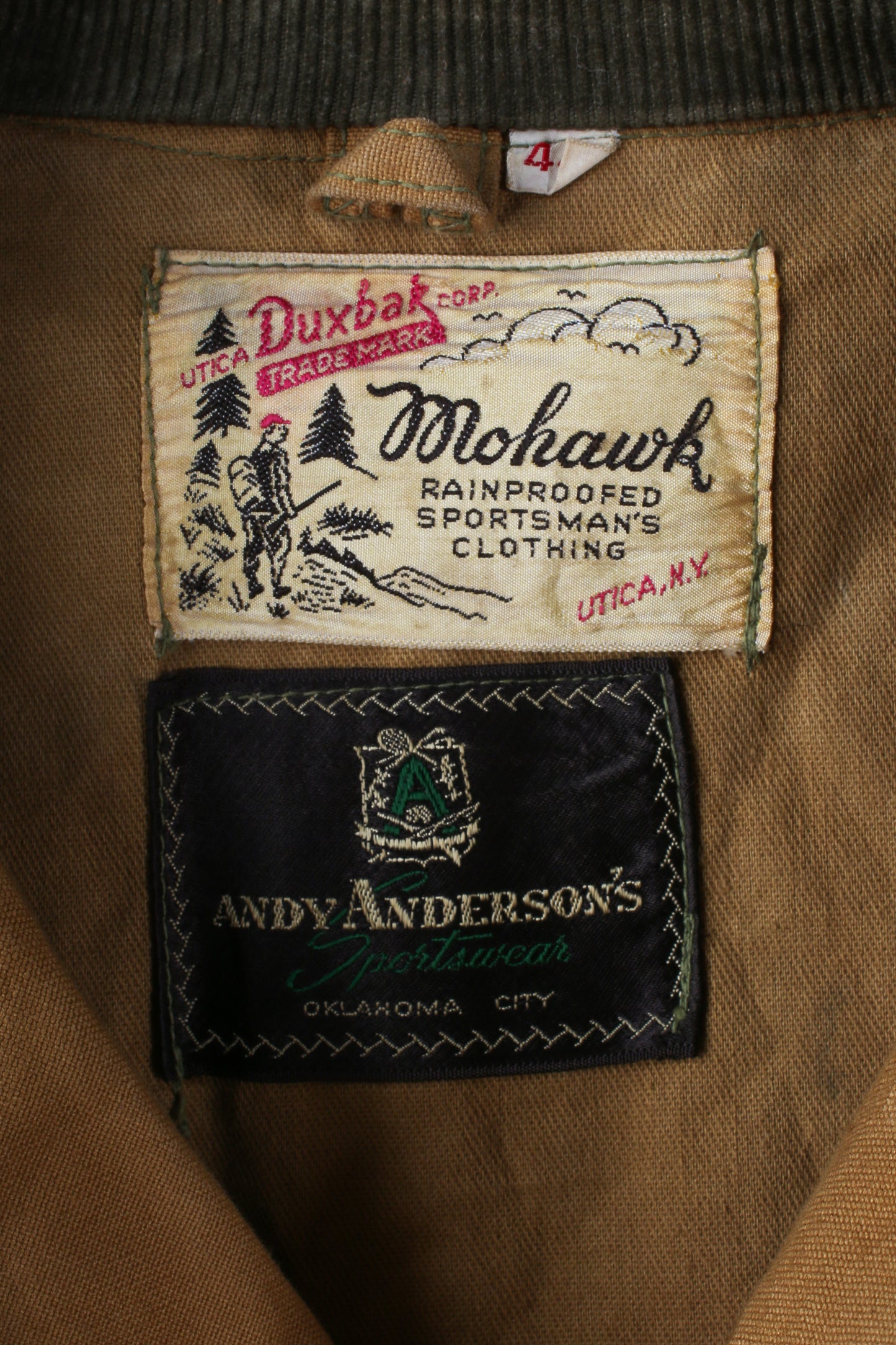Giacca vintage Andy Anderson's Sportswear