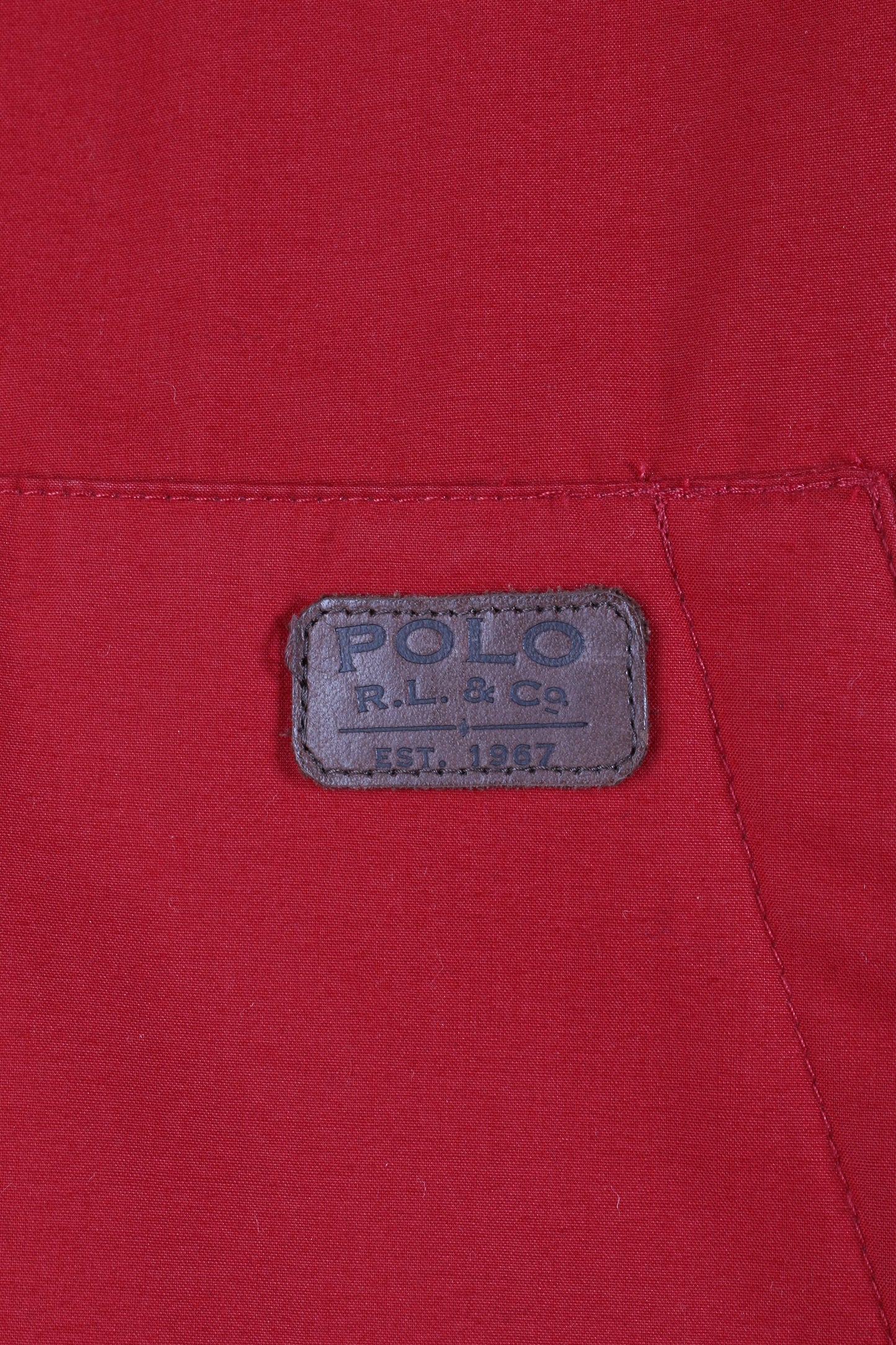 Piumino rosso Ralph Lauren