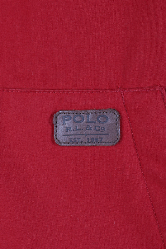 Piumino rosso Ralph Lauren