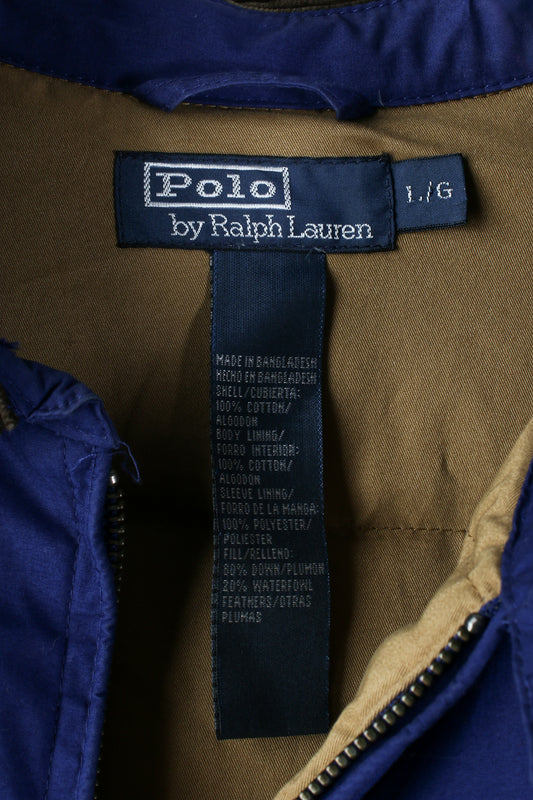 Piumino Blu Ralph Lauren 