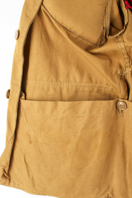 American Field hunting jacket with leather shooting patch