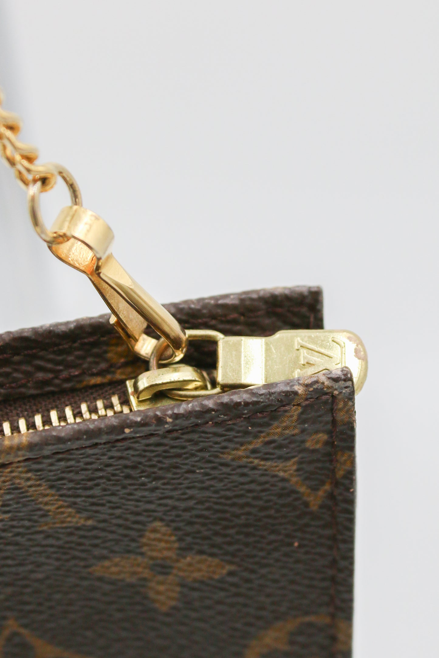 Louis Vuitton Monogram Bucket PM Accessory Pouch