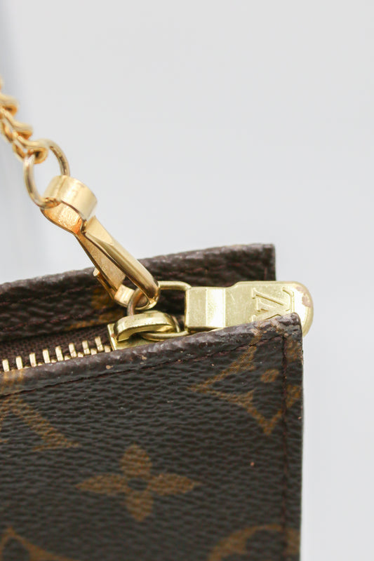 Louis Vuitton Monogram Bucket PM Accessory Pouch