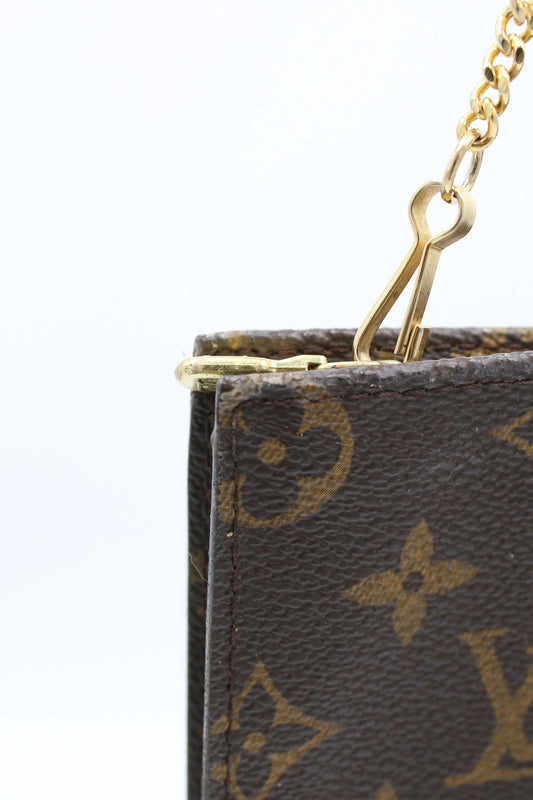 Louis Vuitton Monogram Bucket PM Accessory Pouch