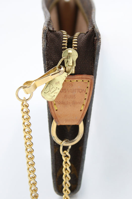 Louis Vuitton Monogram Bucket PM Accessory Pouch
