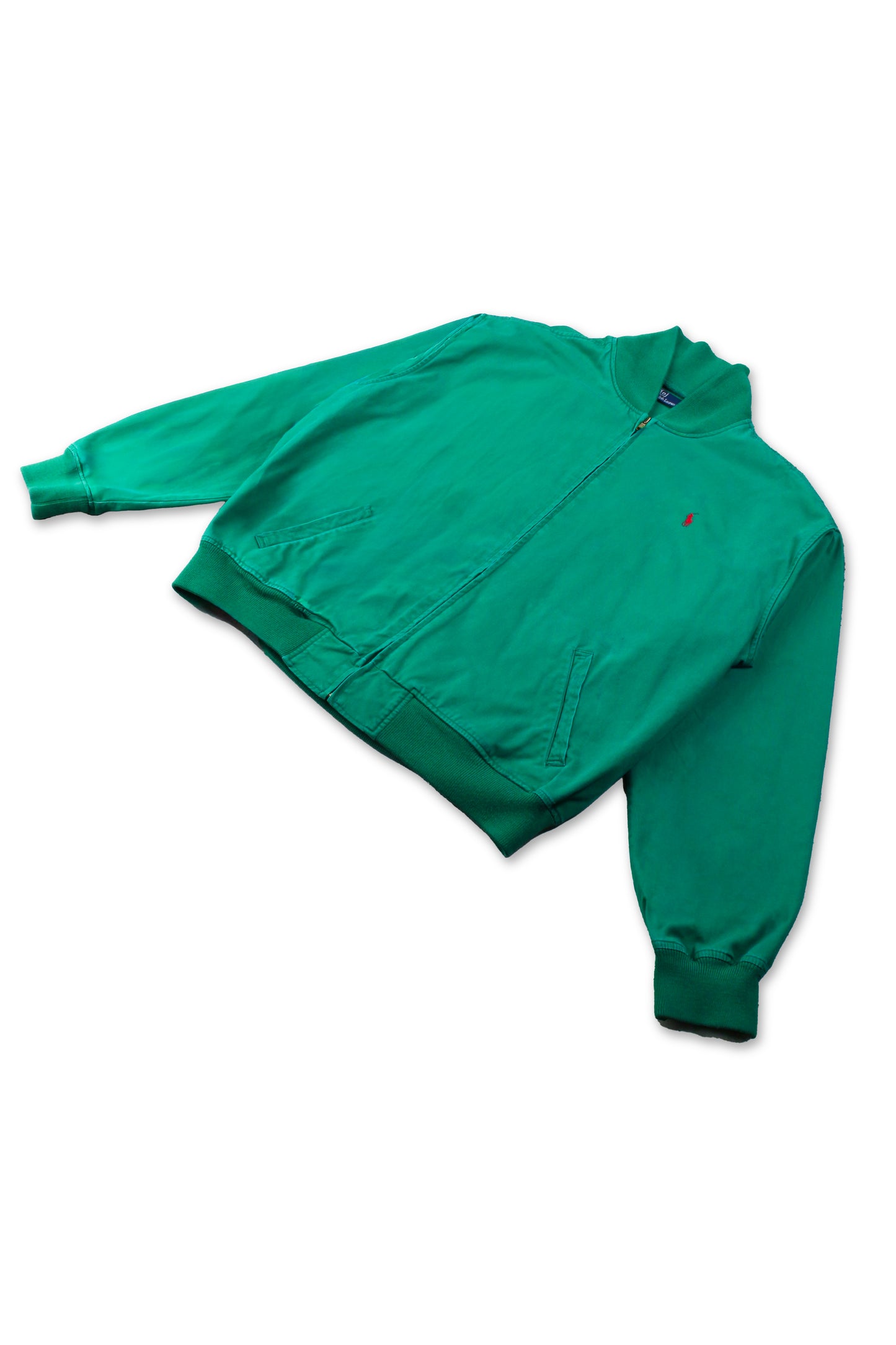 Giacca in cotone verde Polo Ralph Lauren