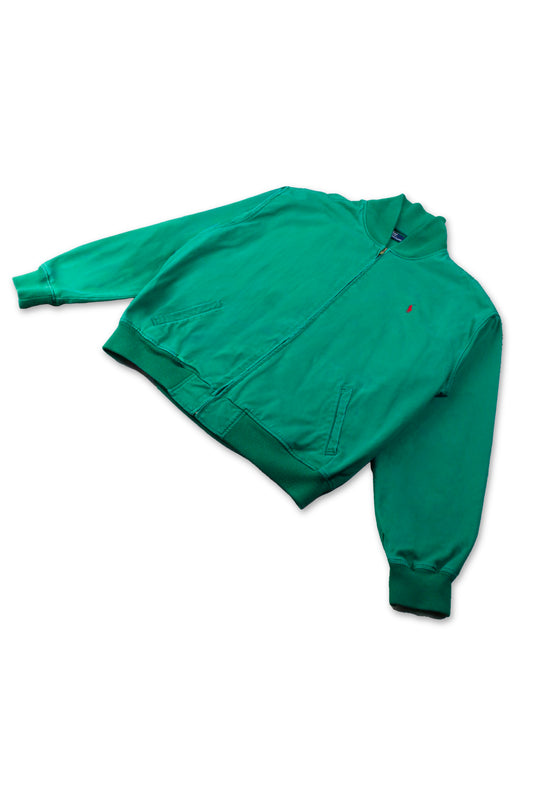 Giacca in cotone verde Polo Ralph Lauren