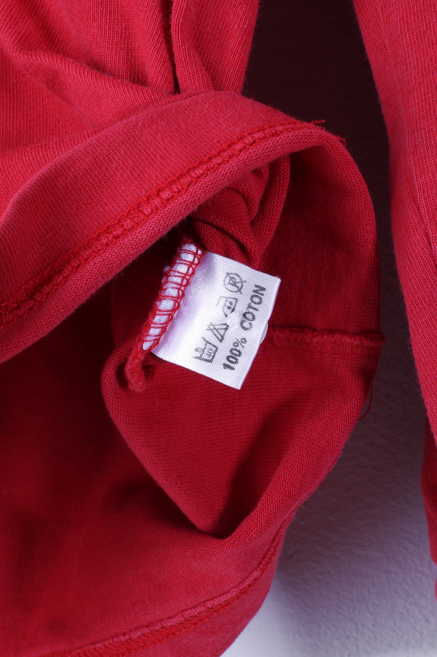 Vintage Tonga Islands Red Rugby Polo