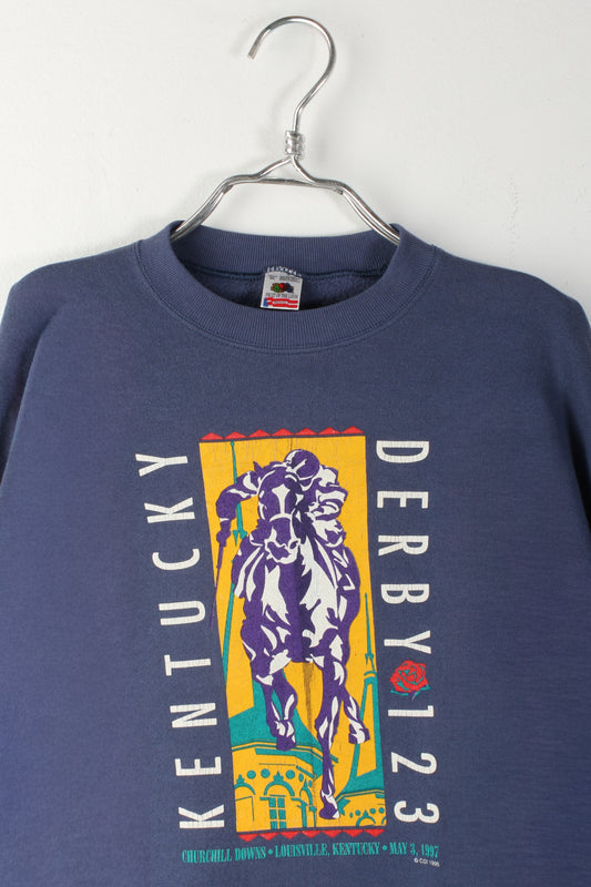 Kentucky Derby 123 Crewneck Sweatshirt Made in USA