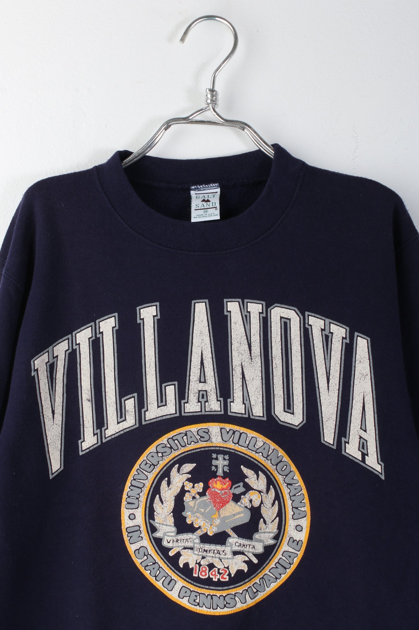 Villanova University Navy Crewneck Sweatshirt