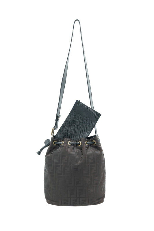 Borsa a secchiello Fendi Monogram