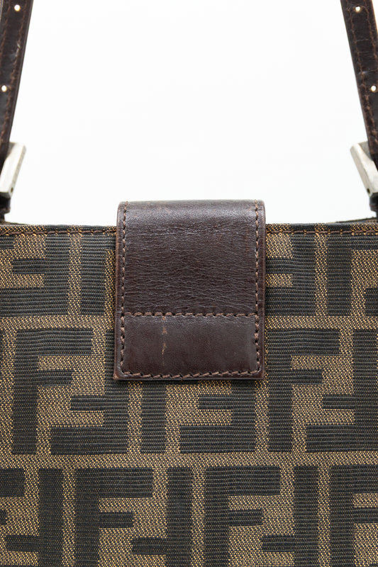 Fendi Zucca Shoulder Bag