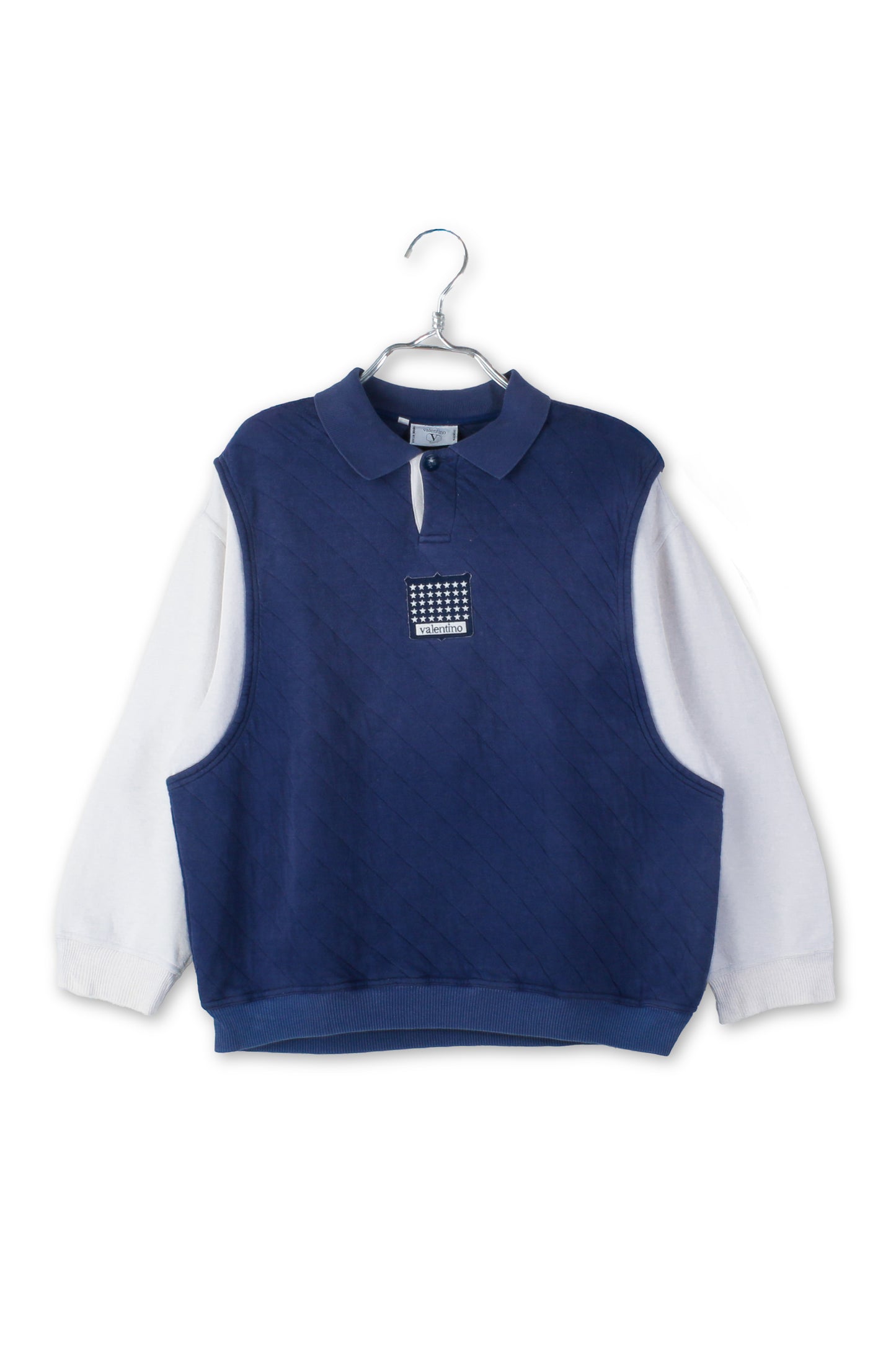 Valentino Sport Vintage Quilted Sweatshirt