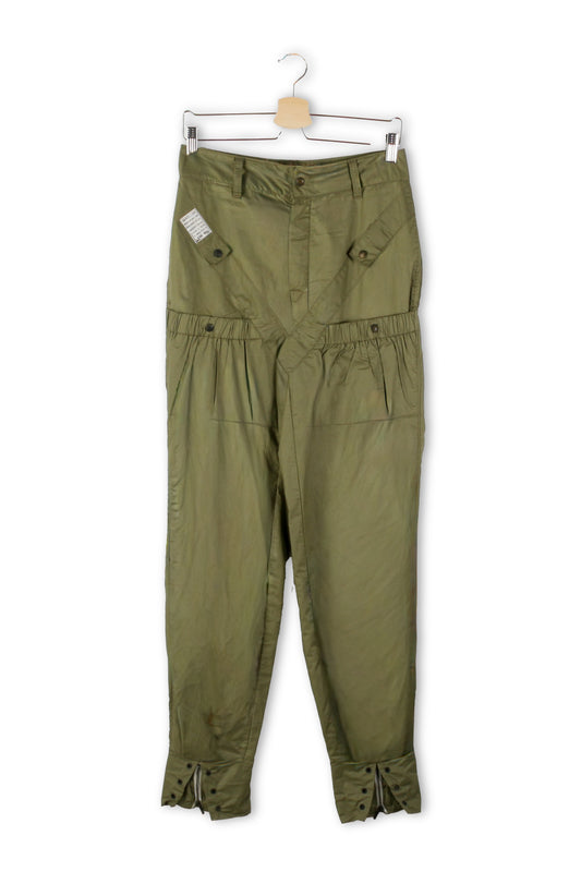 Women's King One Green Cotton Pants