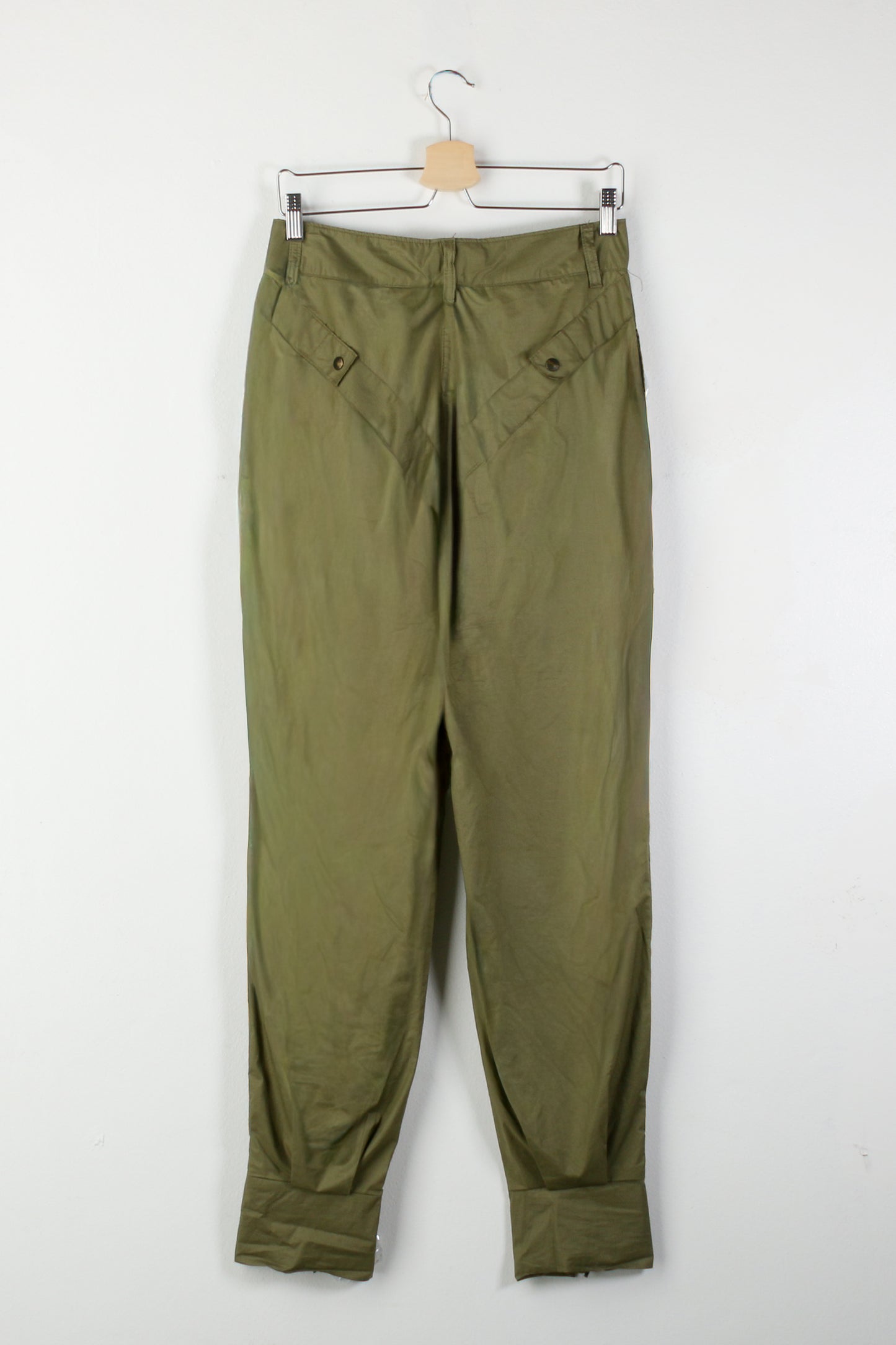 Women's King One Green Cotton Pants