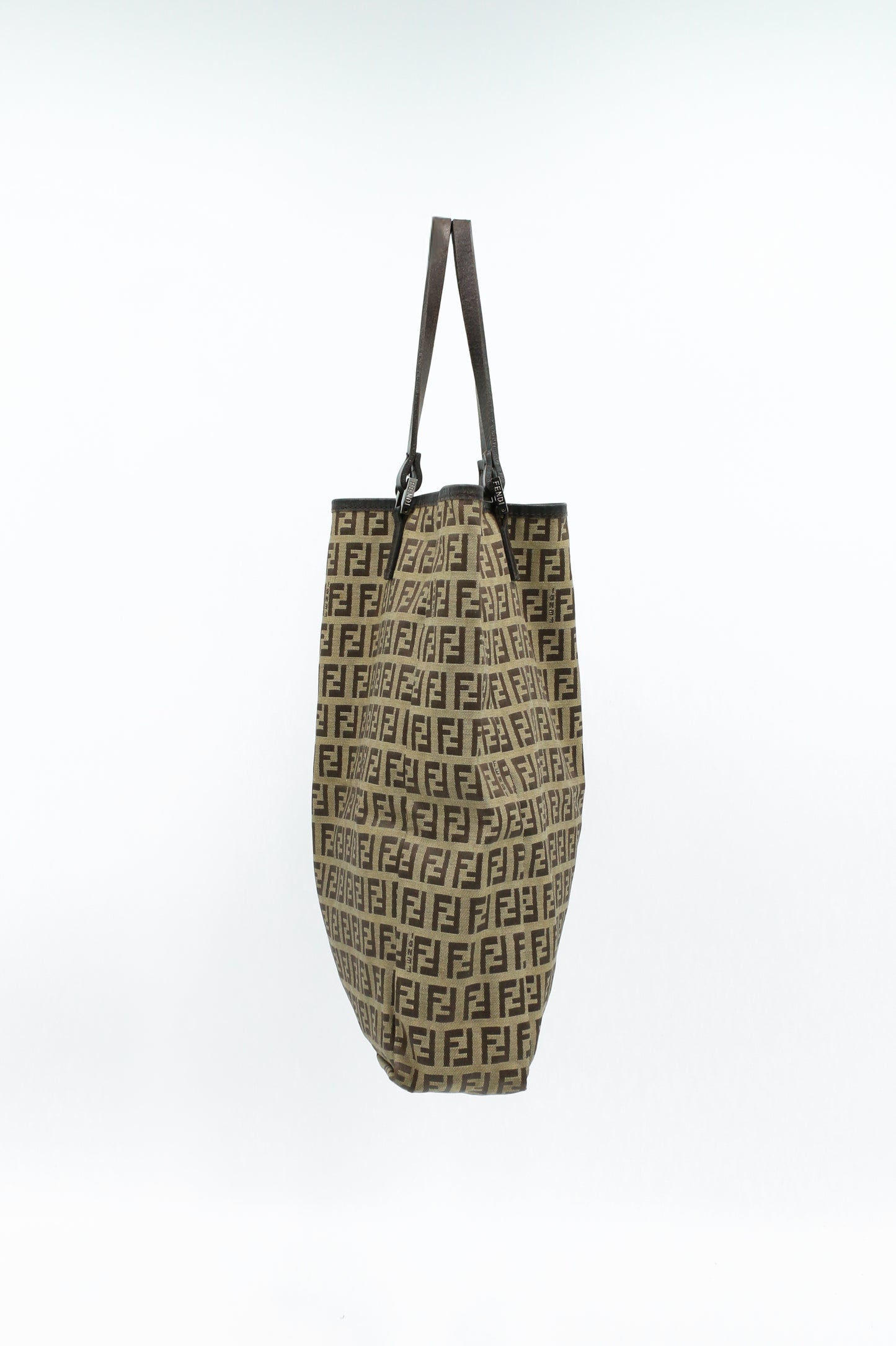 Fendi Zucca Tote Bag Canvas & Leather