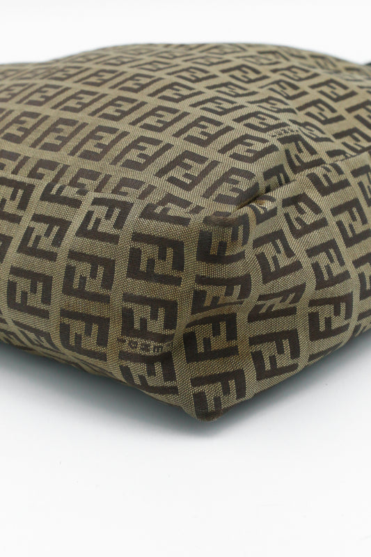 Fendi Zucca Tote Bag Canvas & Leather