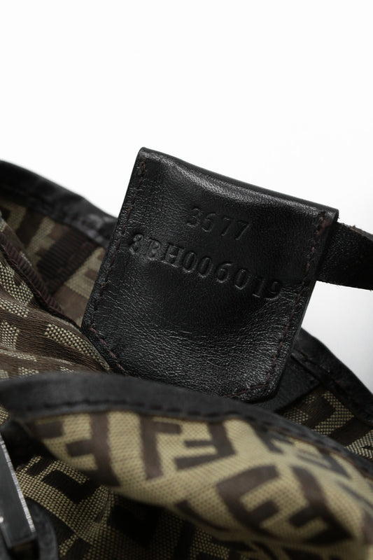Fendi Zucca Tote Bag Canvas & Leather