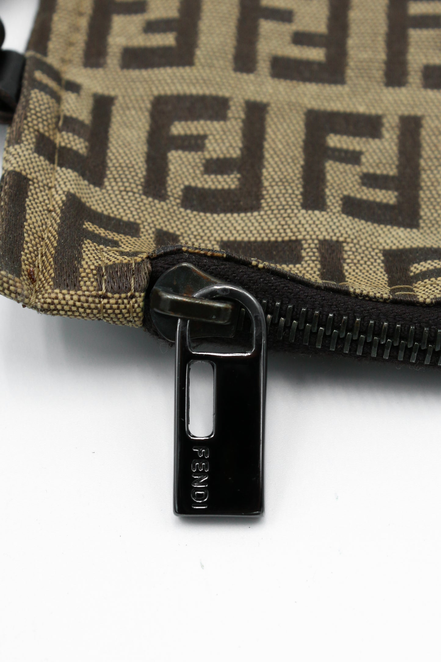 Fendi Zucca Tote Bag Canvas & Leather