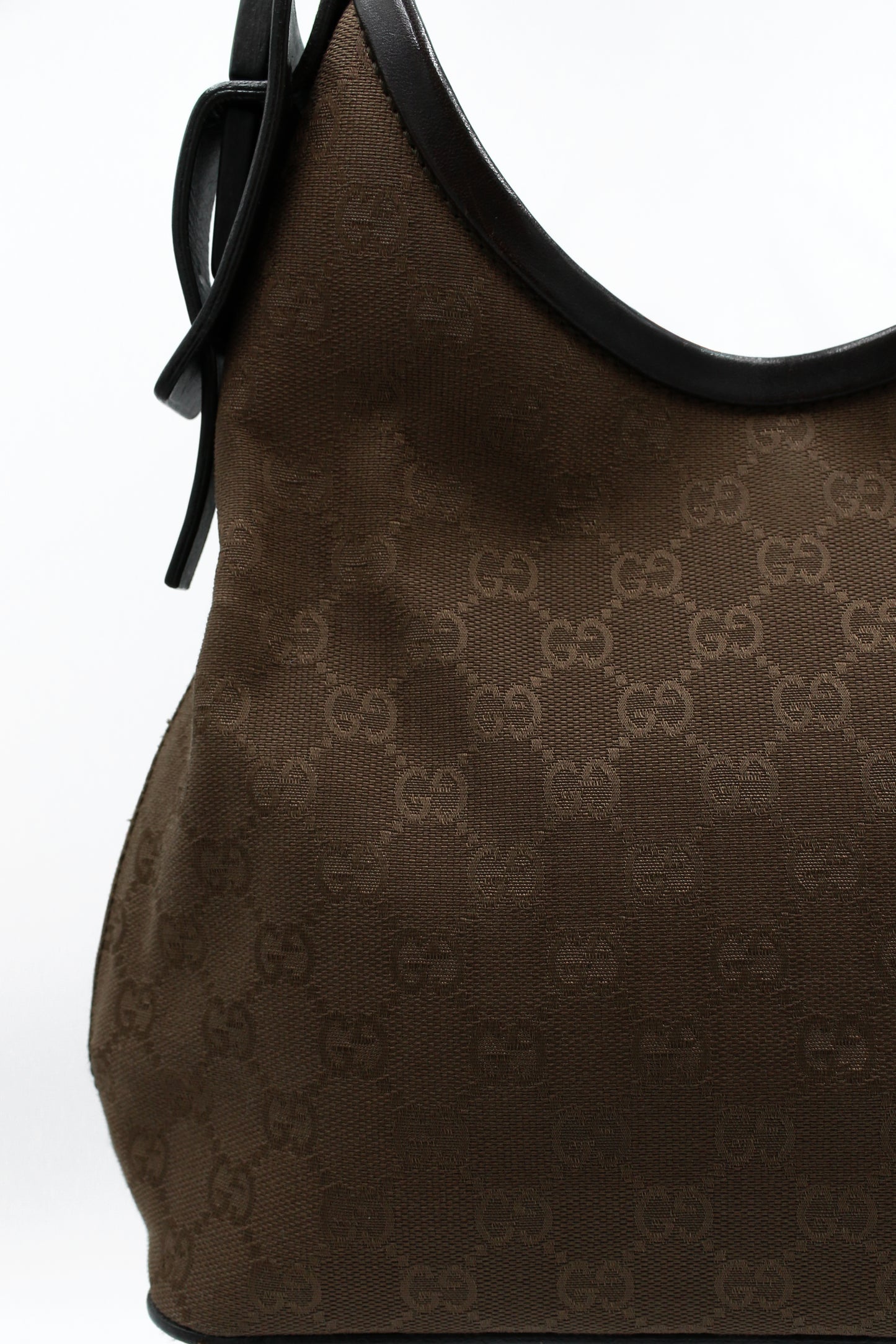 Borsa a tracolla Gucci GG Canvas marrone