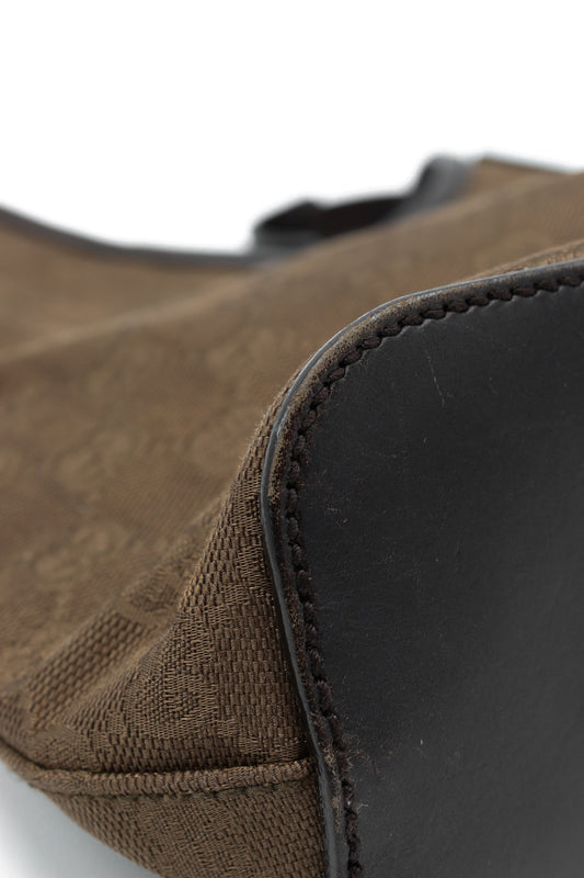 Borsa a tracolla Gucci GG Canvas marrone