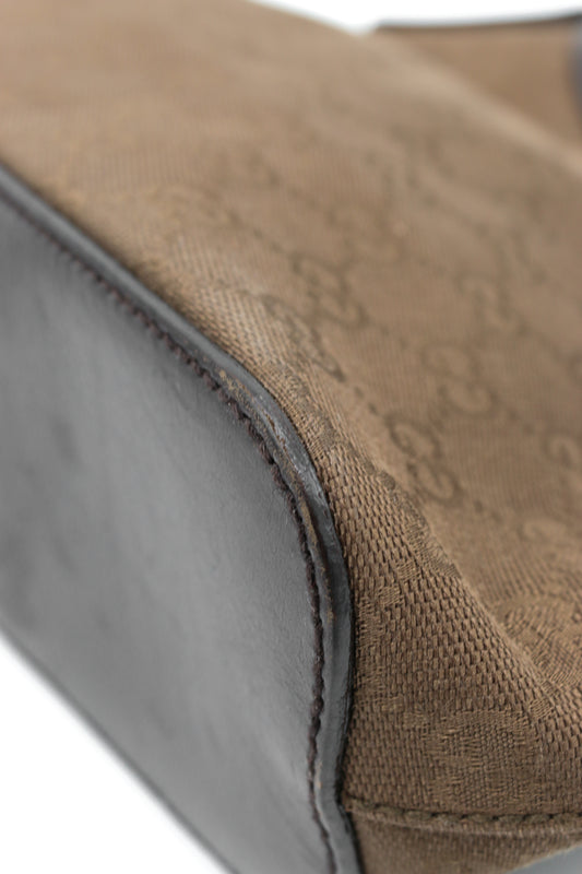 Borsa a tracolla Gucci GG Canvas marrone