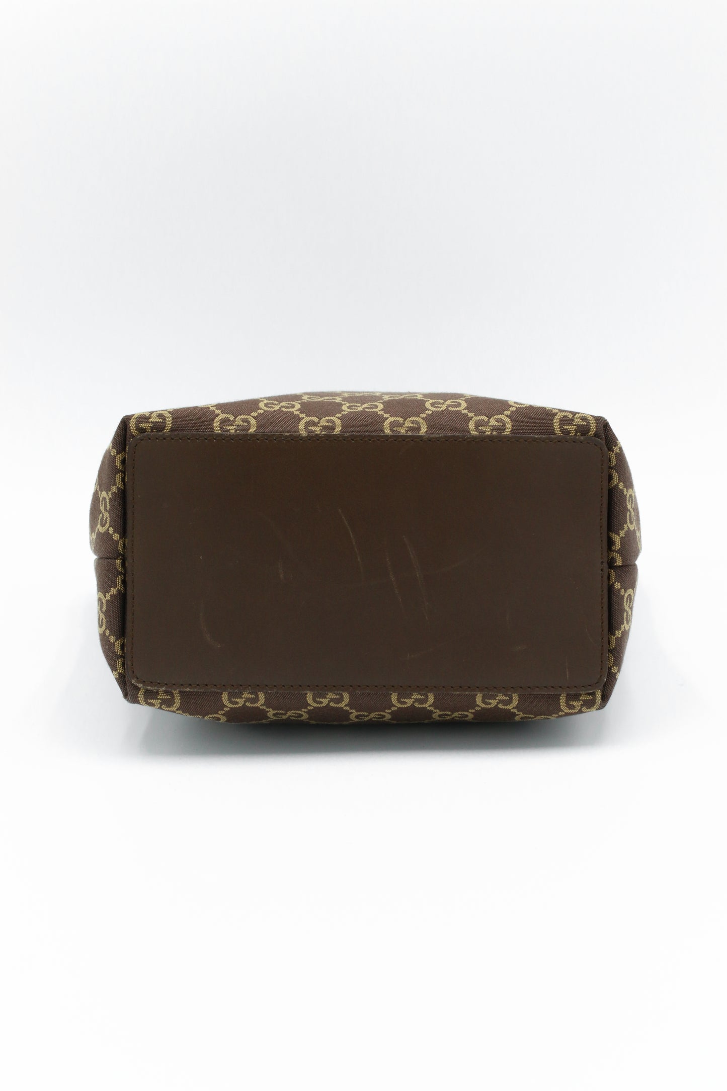 Gucci GG Canvas Tote Bag Brown