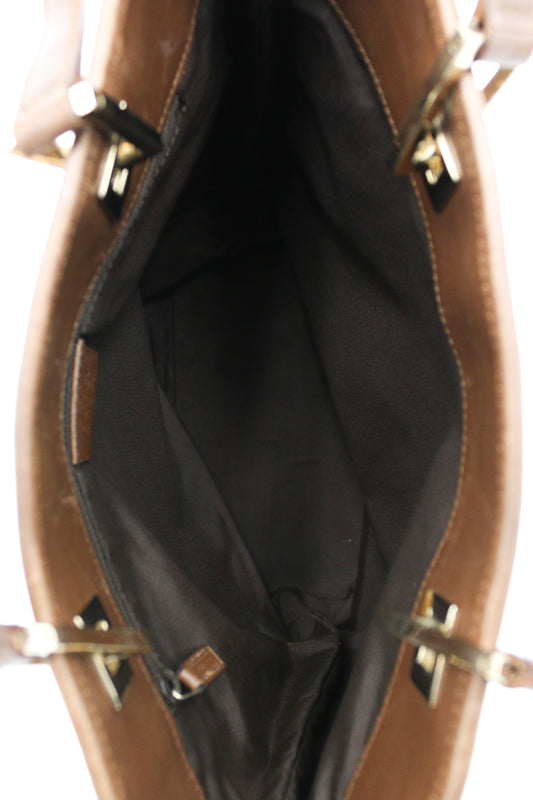 Gucci GG Canvas Tote Bag Brown