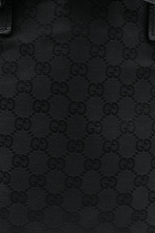 Borsa a tracolla Gucci GG Canvas nera