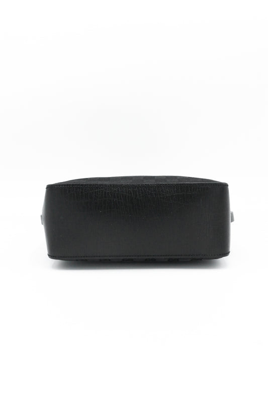 Borsa a tracolla Gucci GG Canvas nera