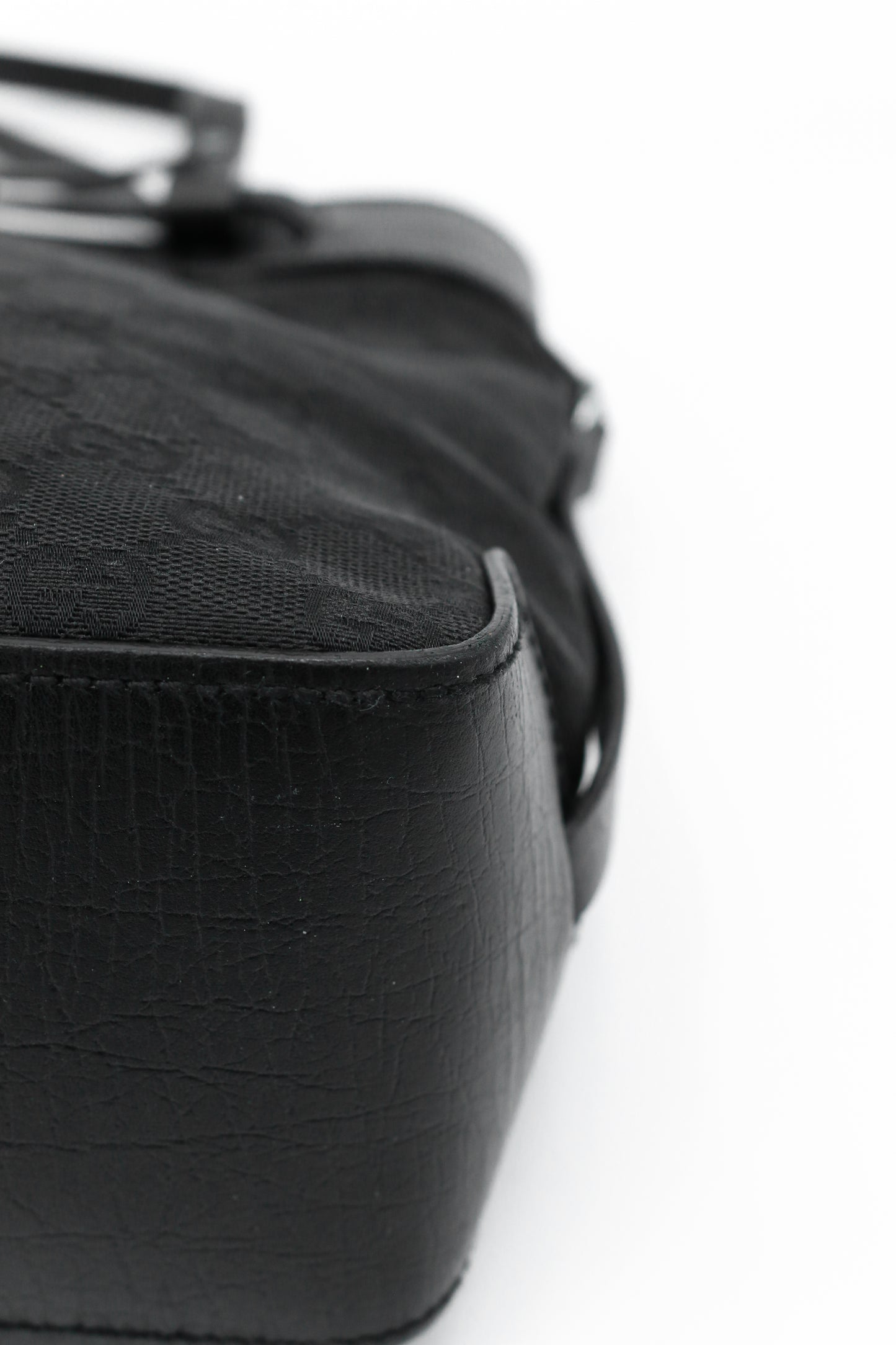 Borsa a tracolla Gucci GG Canvas nera