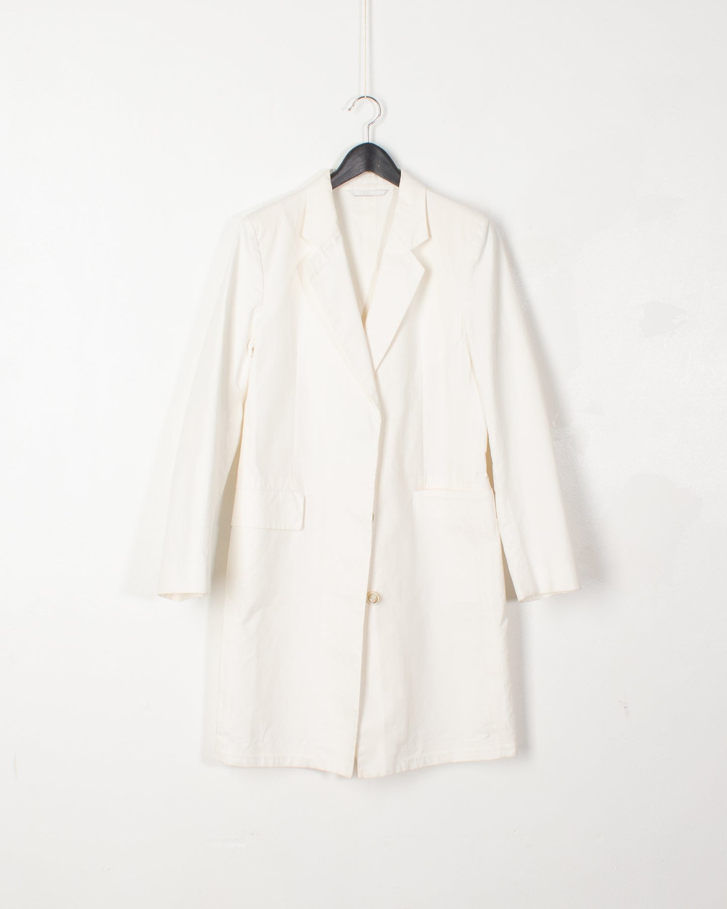 Margiela White Paper Dust Coat