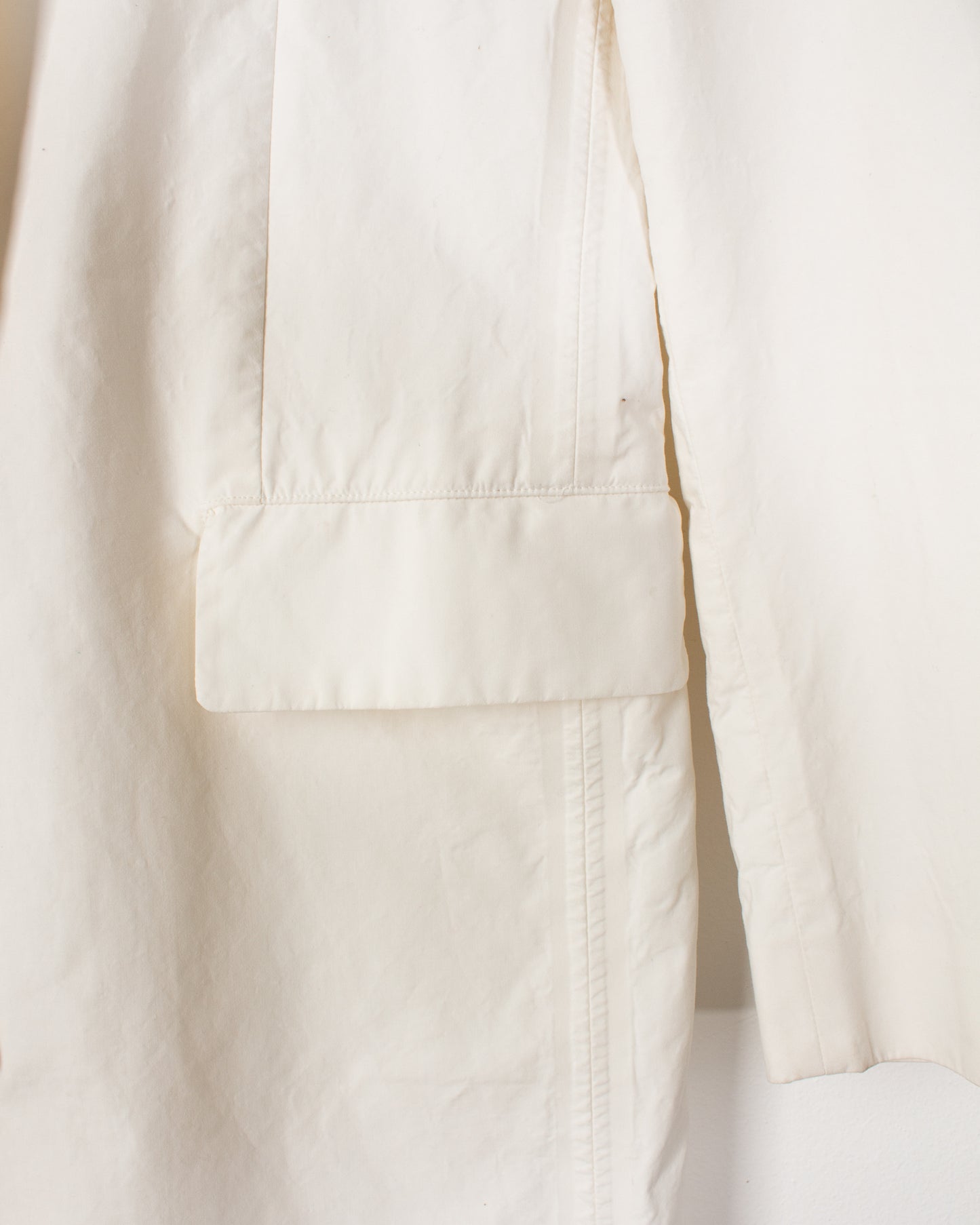 Margiela White Paper Dust Coat