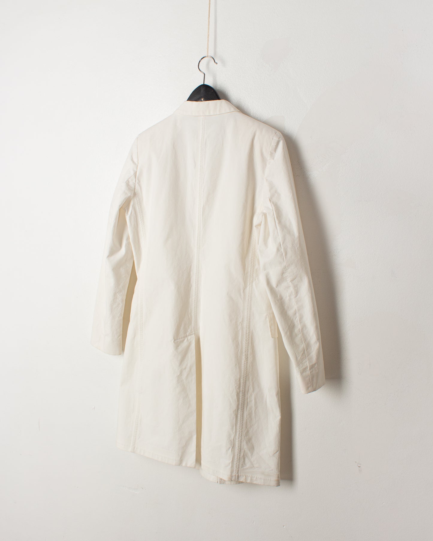Margiela White Paper Dust Coat