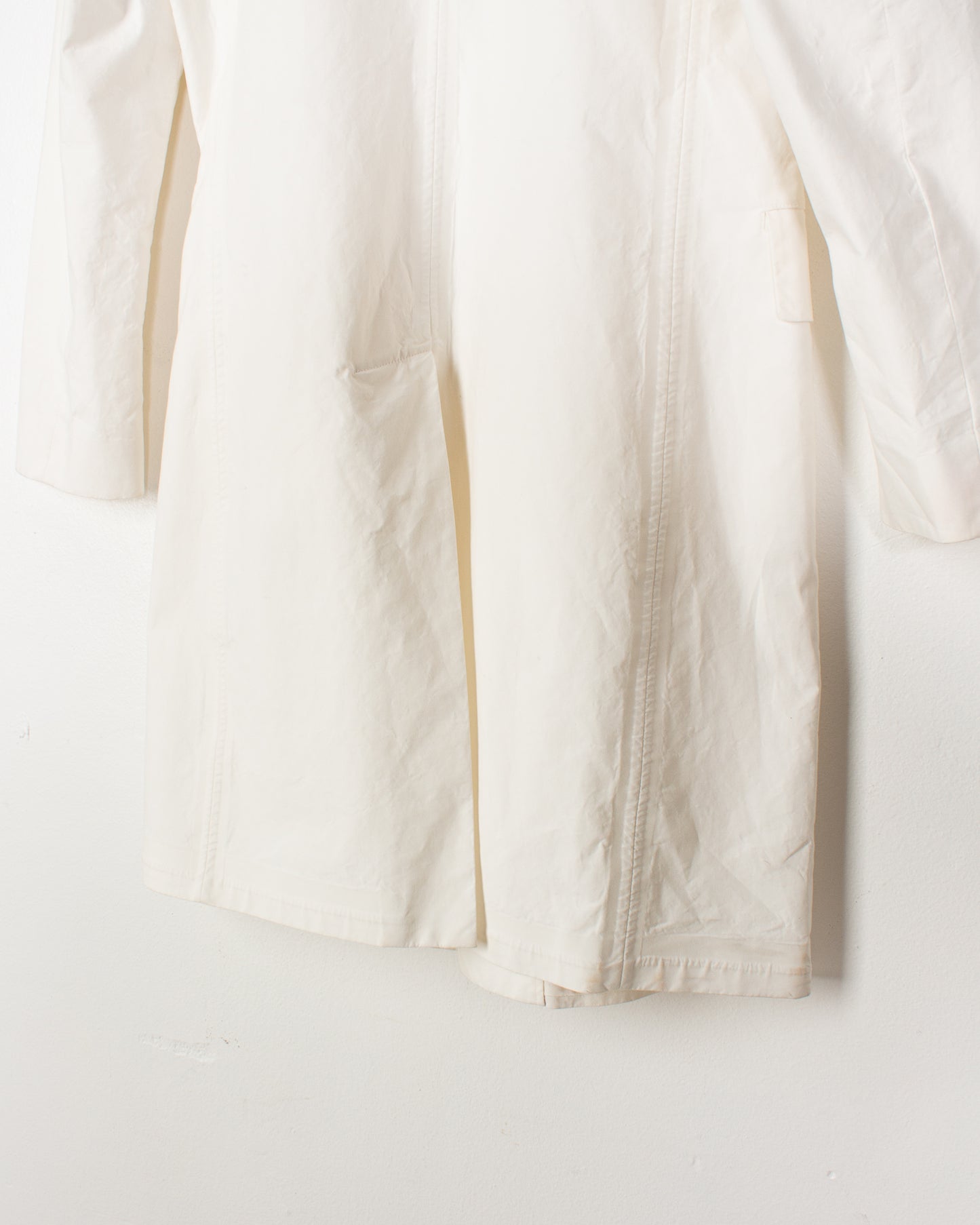 Margiela White Paper Dust Coat